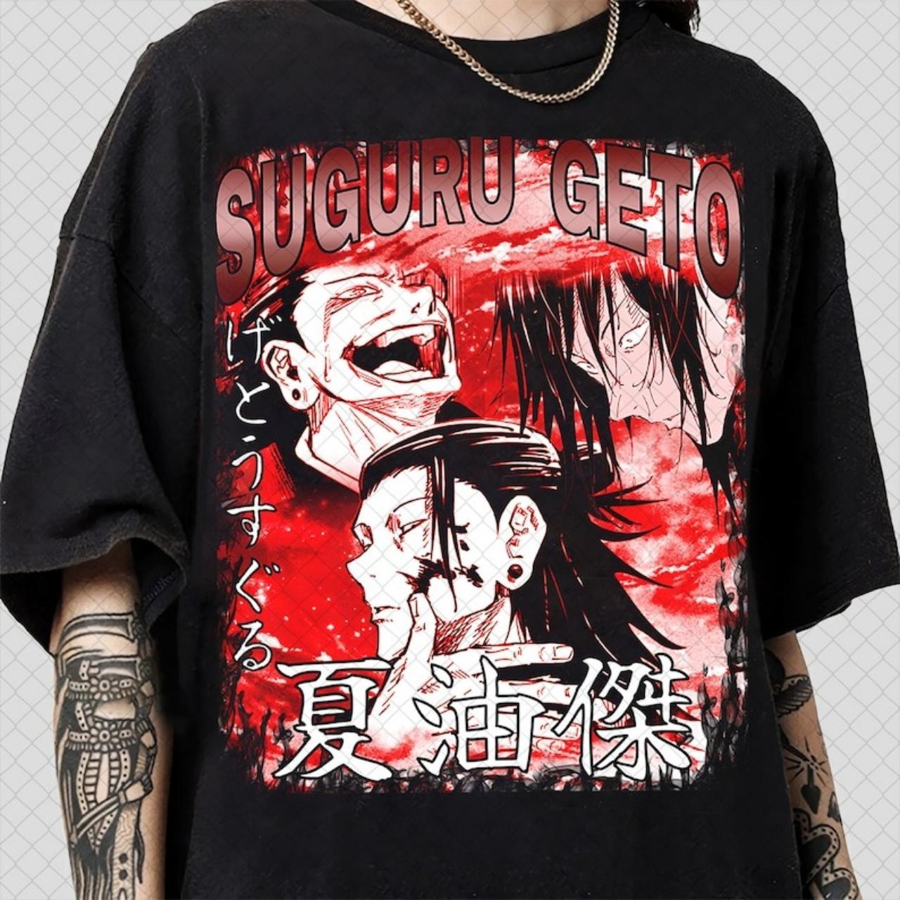 Suguru Geto Anime Vintage Shirt, Anime Lover Shirt,... - Depop