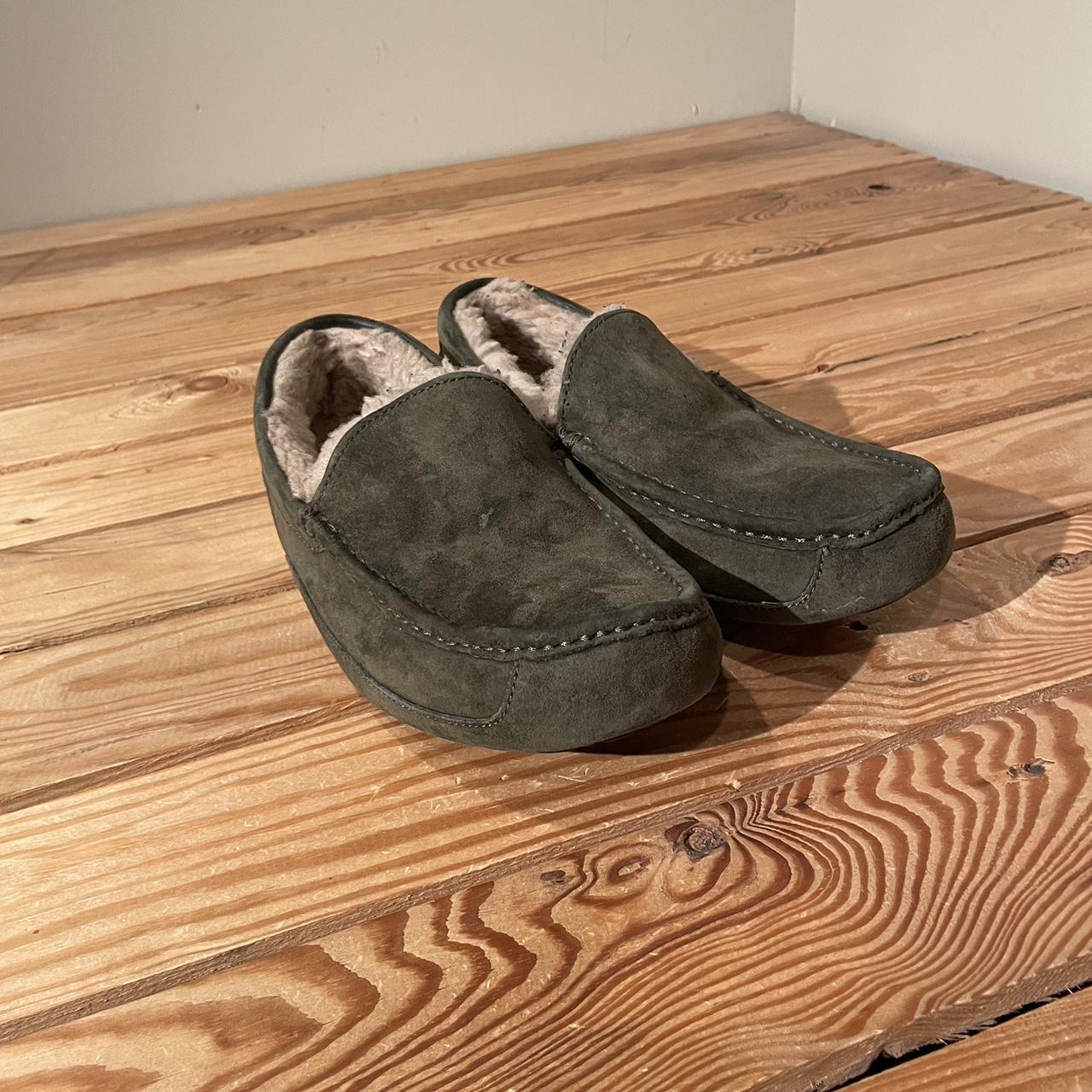 Green UGG slippers Run about a size ish small Depop