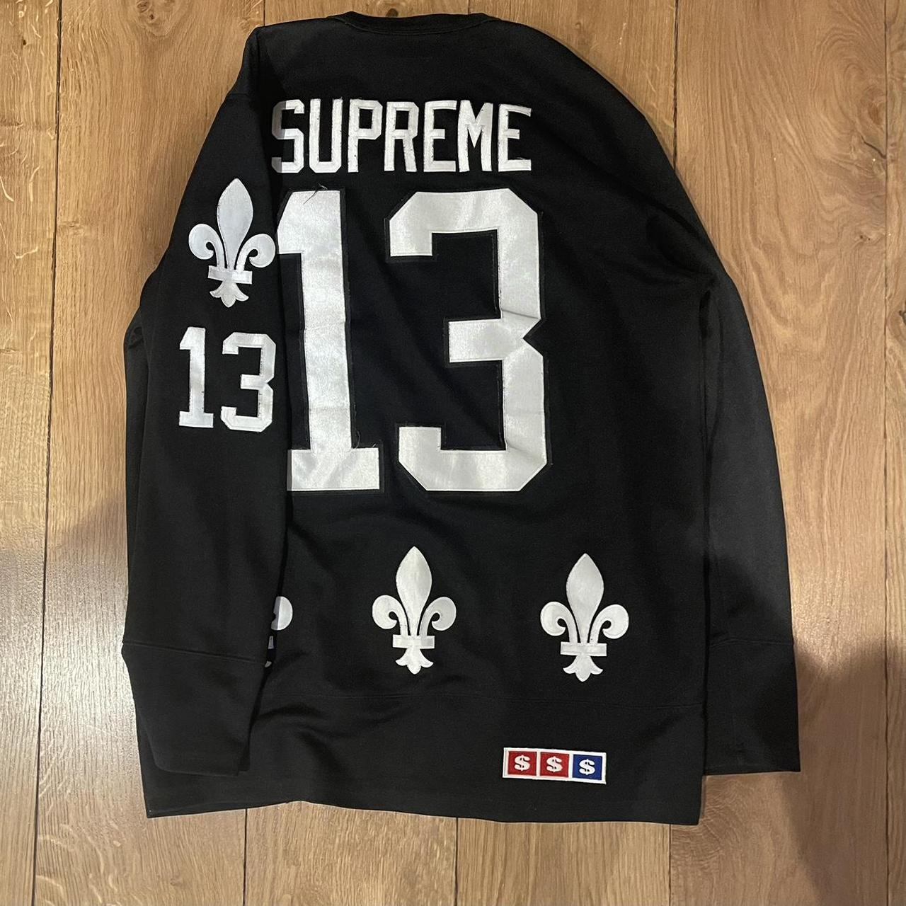 Suprême F/W ‘13 Fleur De Lis Hockey Jersey -...