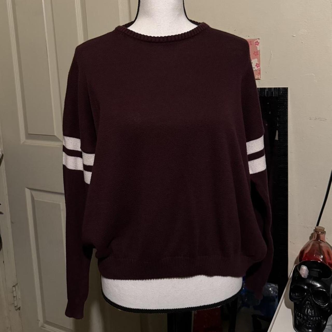 Brandy melville maroon sweater best sale