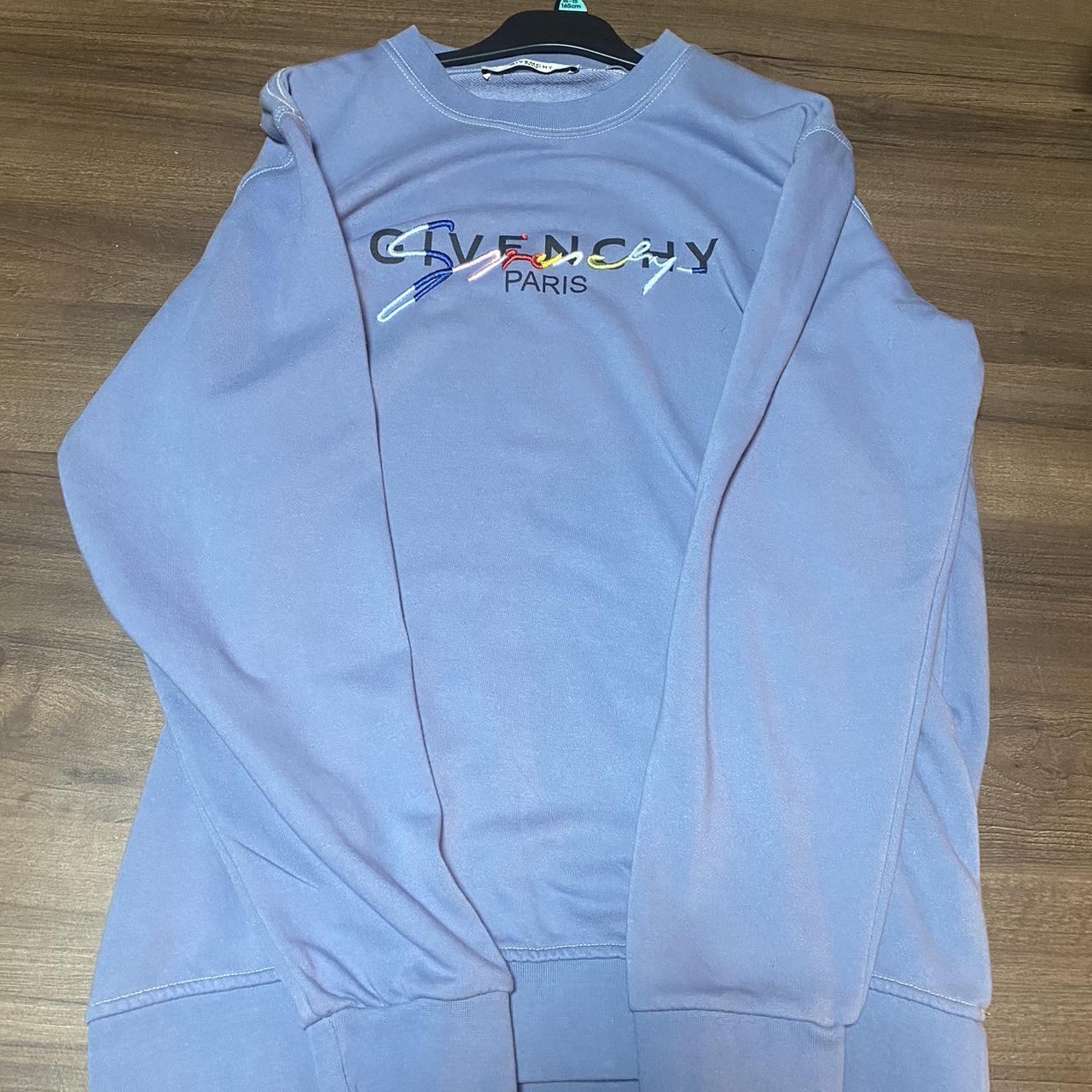 Givenchy blue outlet jumper