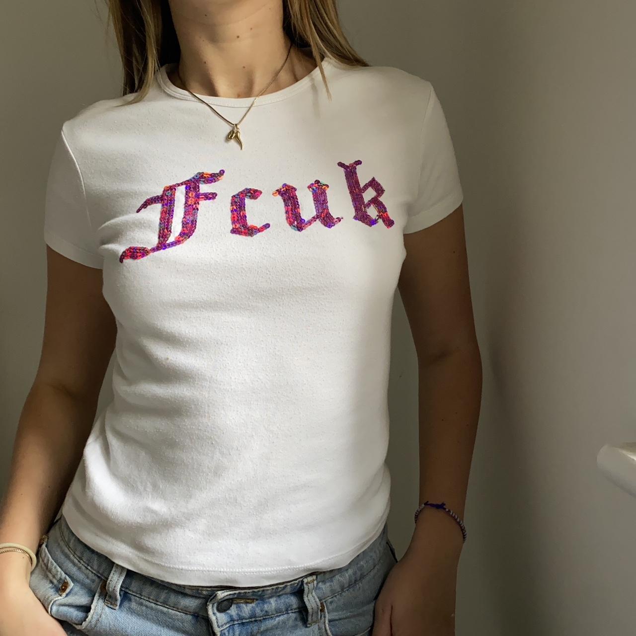 fcuk t shirt women's