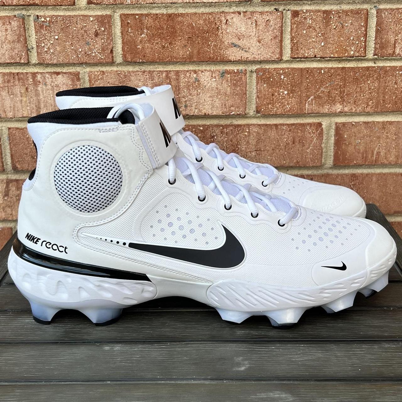 Nike Alpha Huarache Elite 3 Mid Black White for Sale