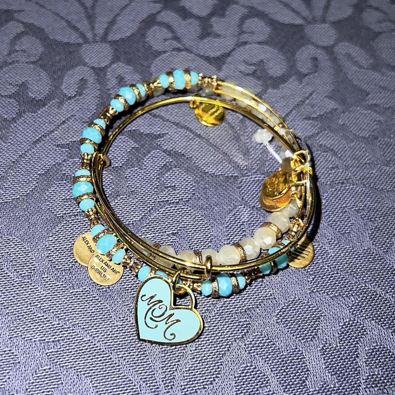 ALEX AND ANI Women's Gold and Blue Jewellery (5)