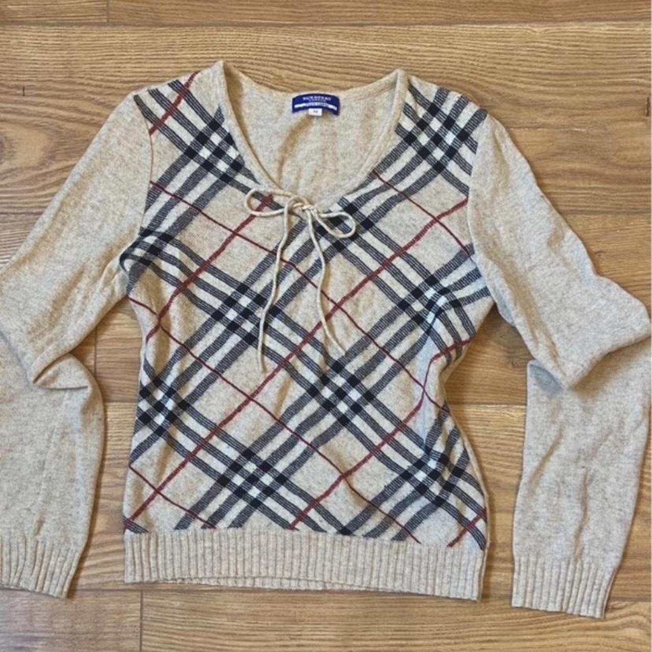 Womens on sale burberry jumper