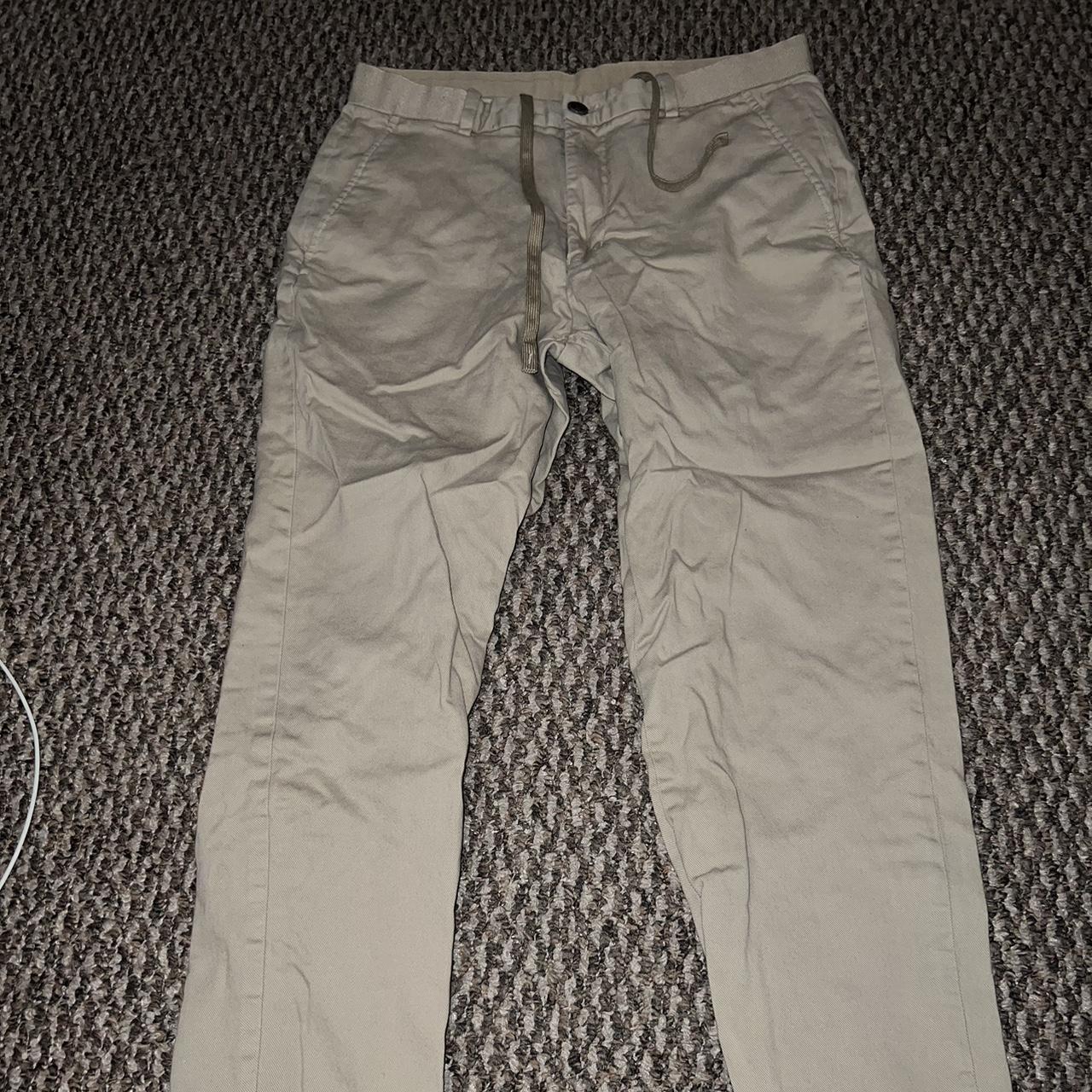 Uniqlo suit pants style Size L men waist 33-36 - Depop