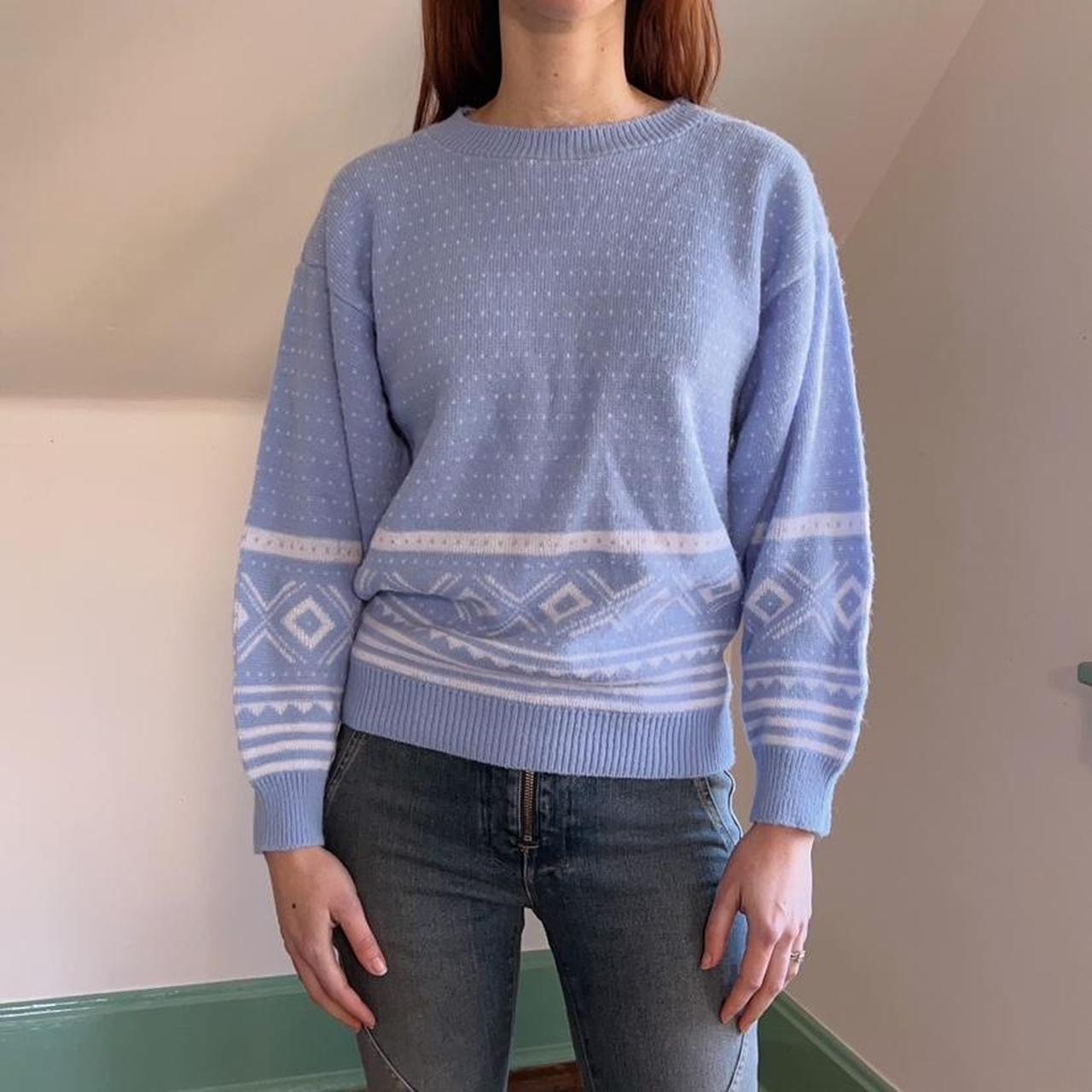 Periwinkle fair clearance isle sweater