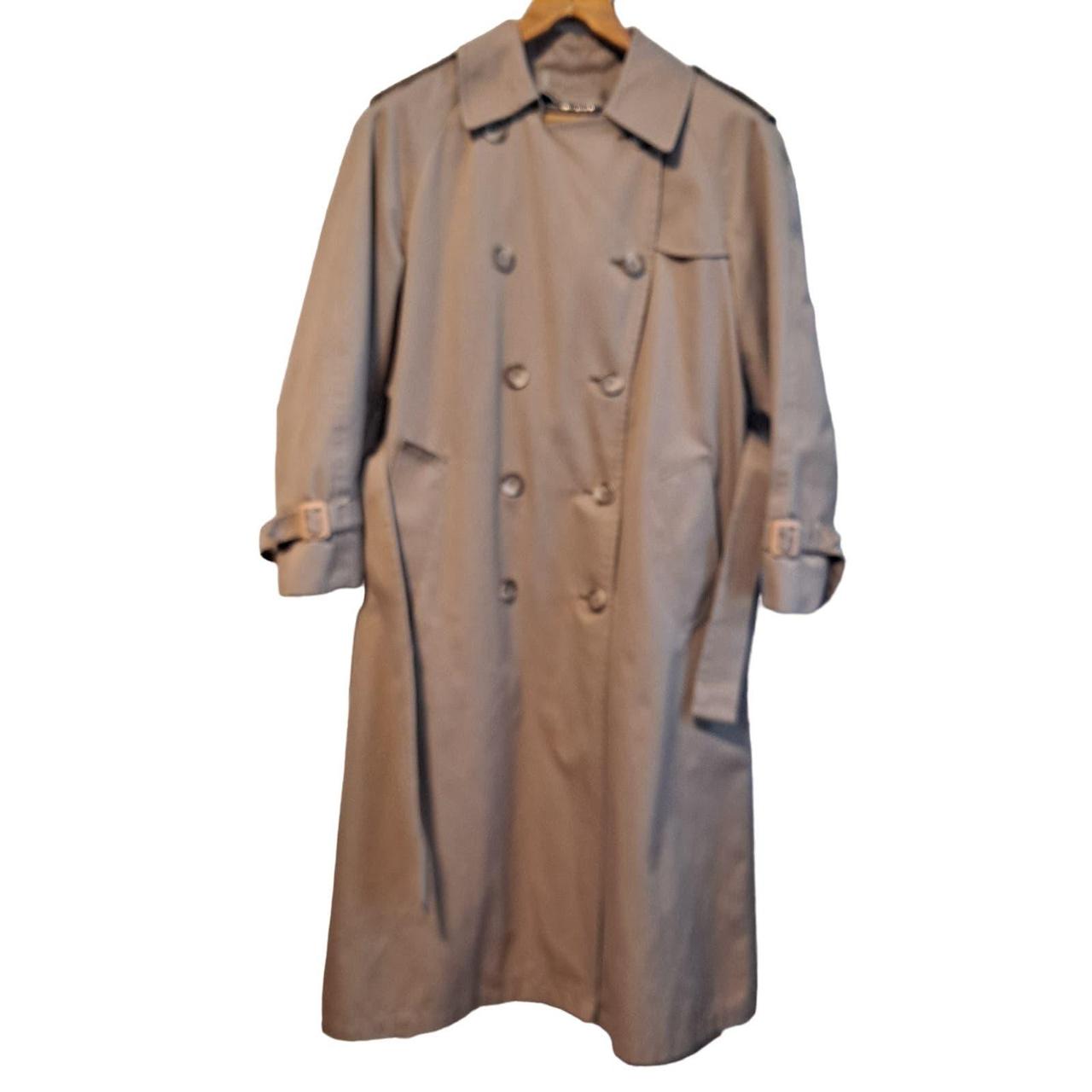 London fog raincoat hotsell with zip out lining