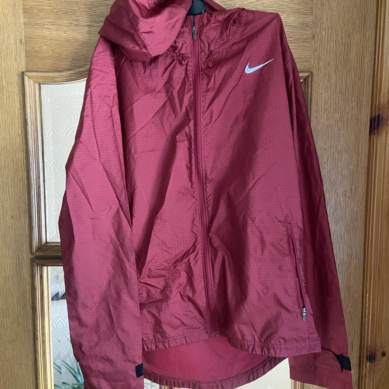 Pink maroon windbreaker best sale