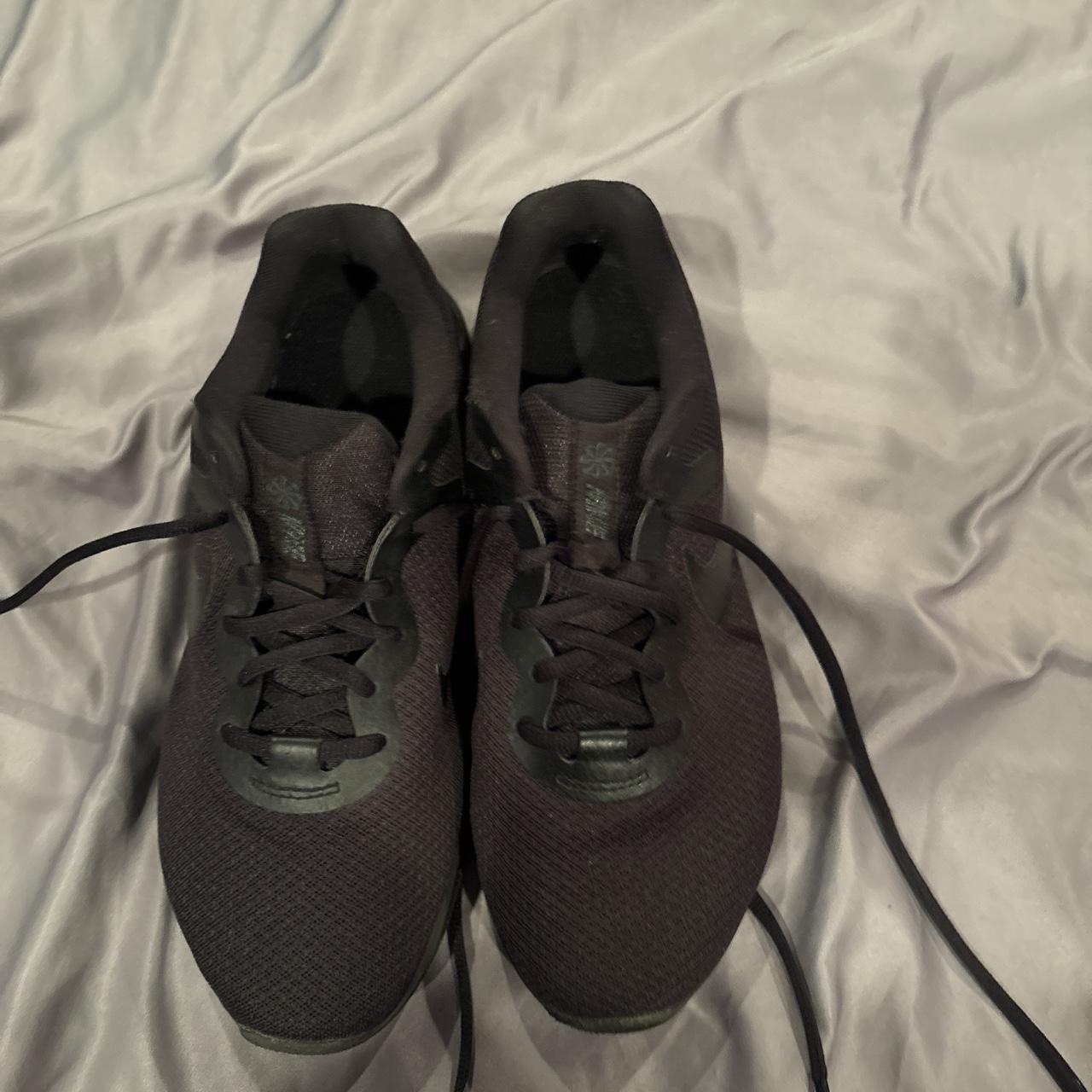 Black Running Shoes - Depop