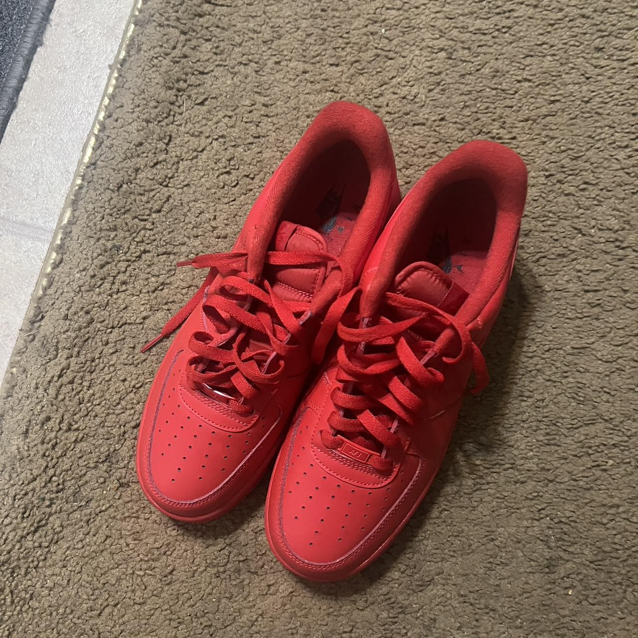 air force 1 red sole