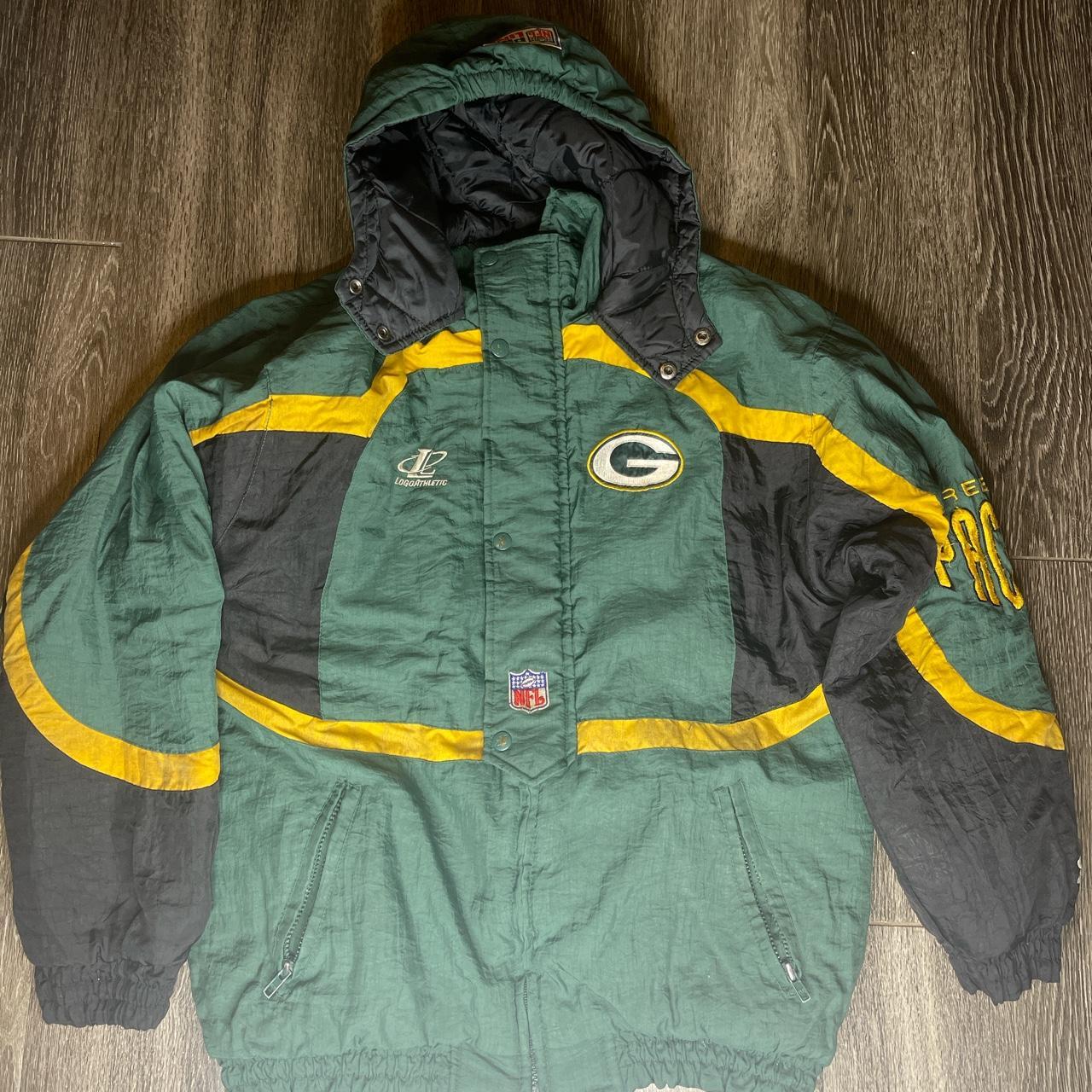 Vintage Green Bay Packers Pro Line Starter Pullover...