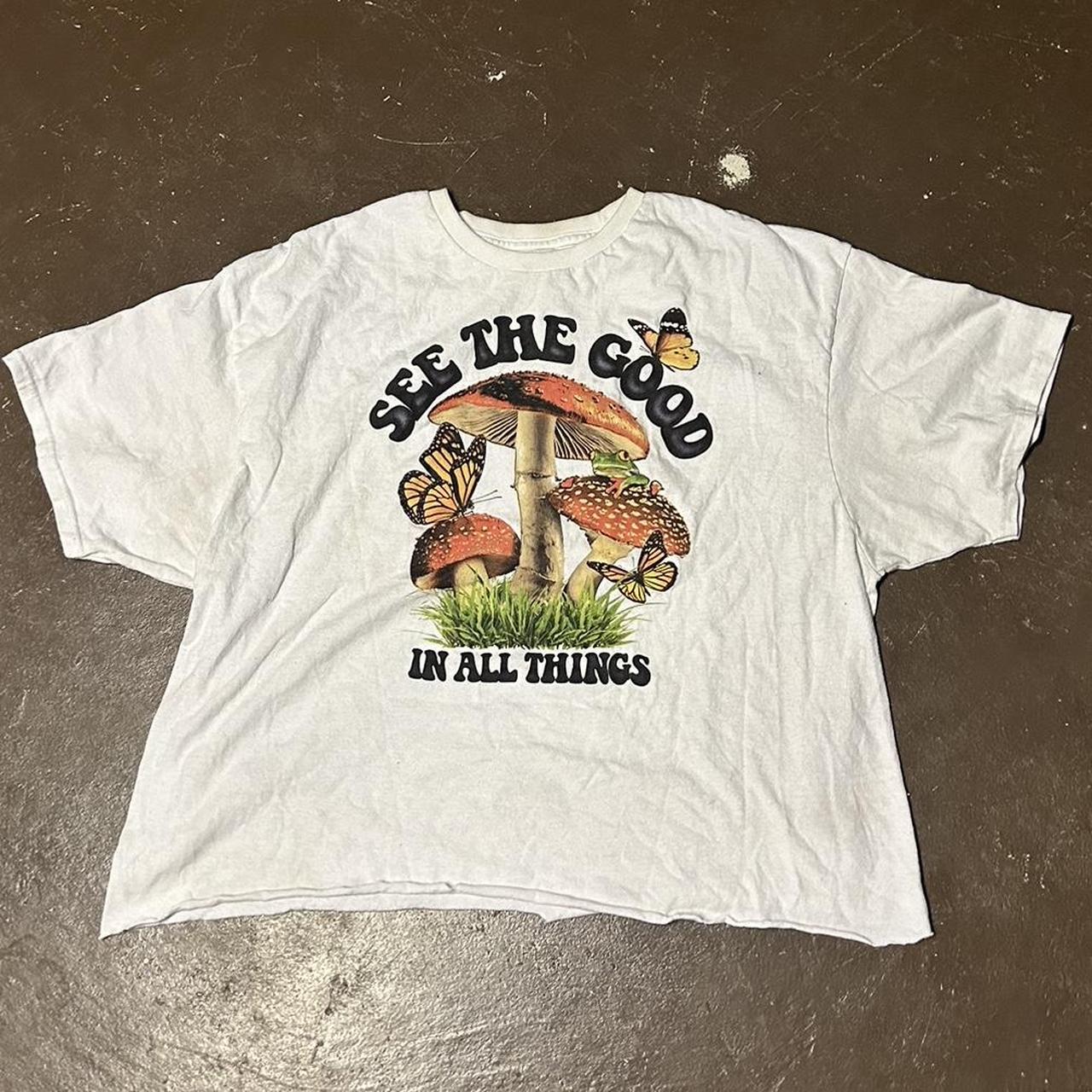 See good in all things tee Cropped fit Size medium - Depop