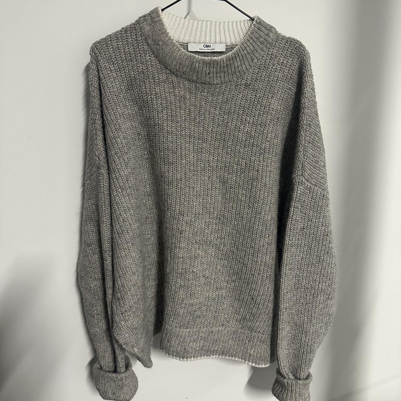 Camilla & Marc Grey Knit - Depop