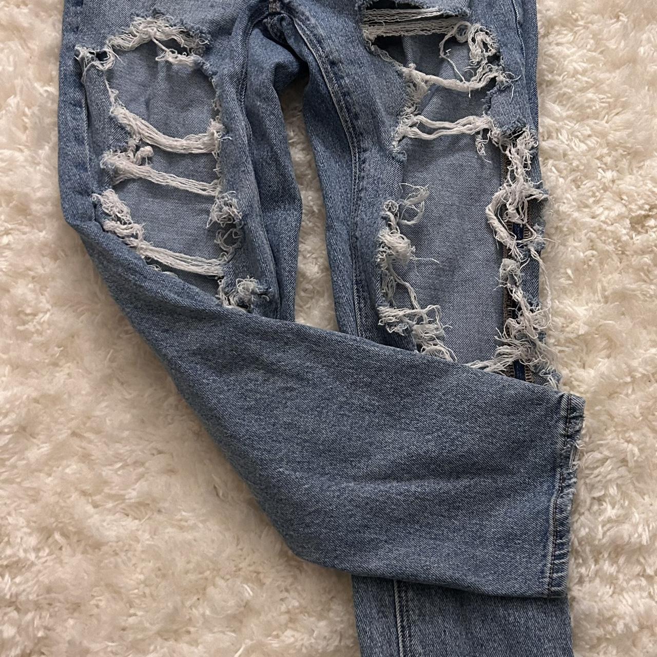 American eagle ripped hot sale jeans for girls