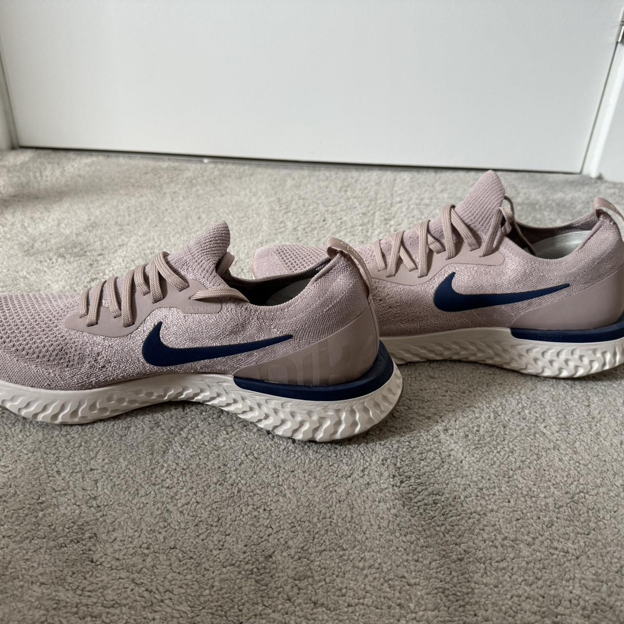 Nike Epic React Flyknit 1 UK 11 Diffused Taupe Depop