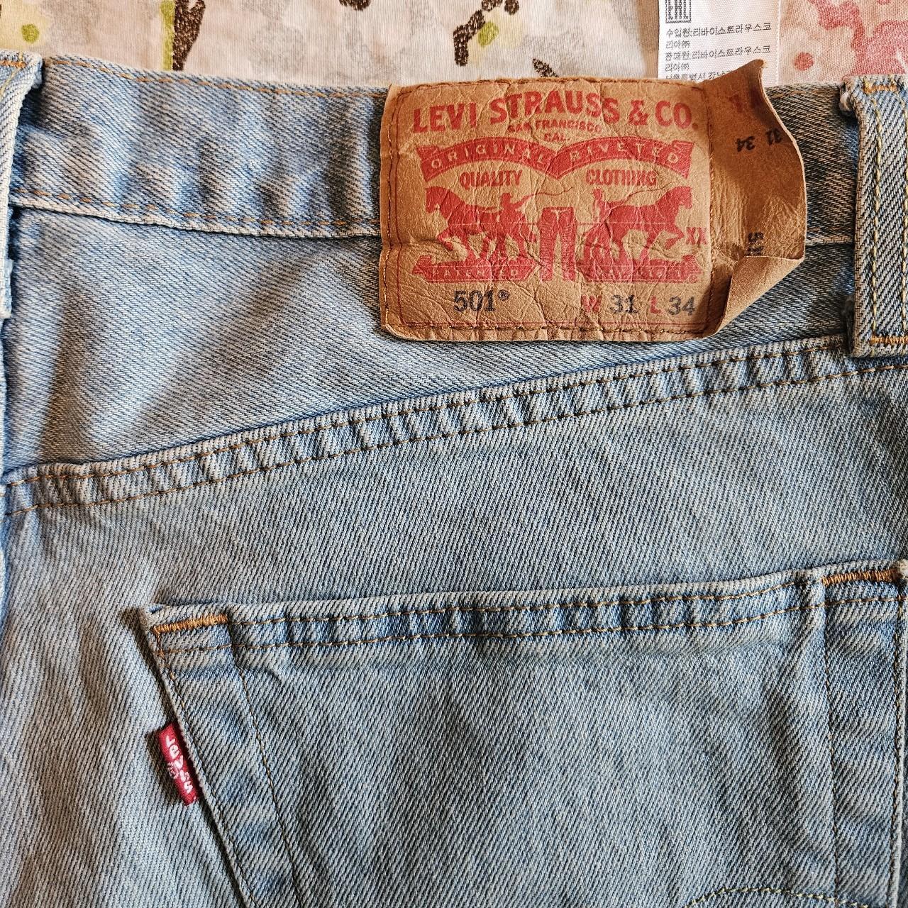 Levis 501 31x34 hotsell