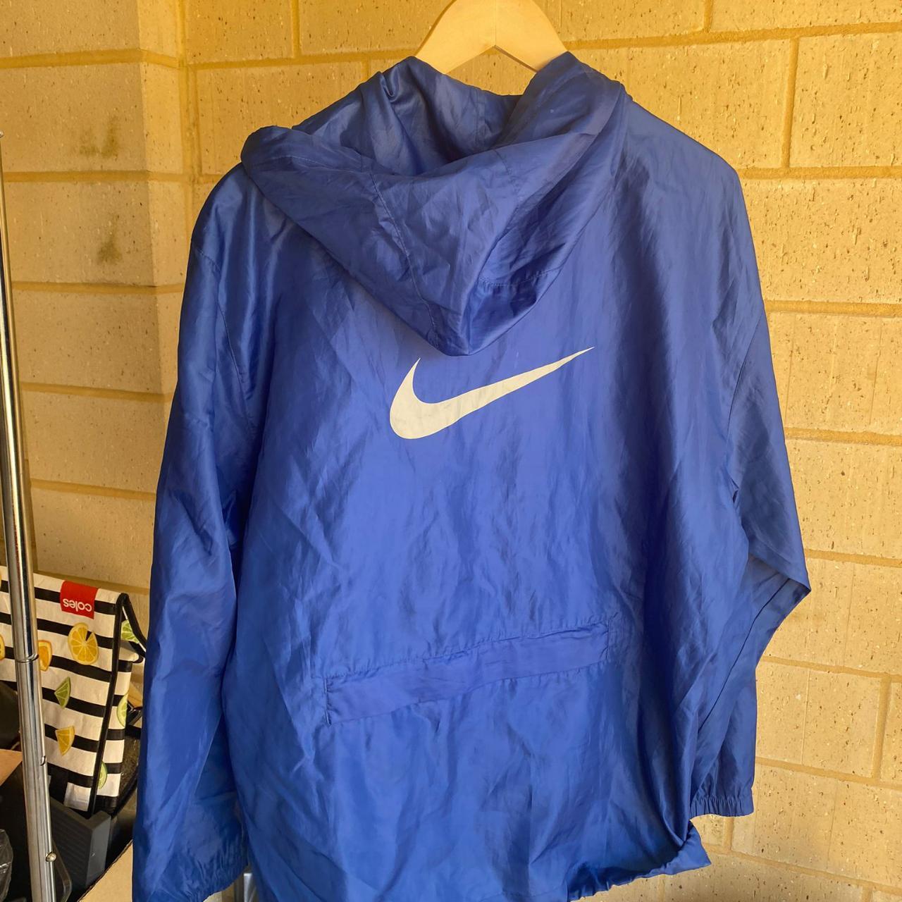mens blue nike windbreaker