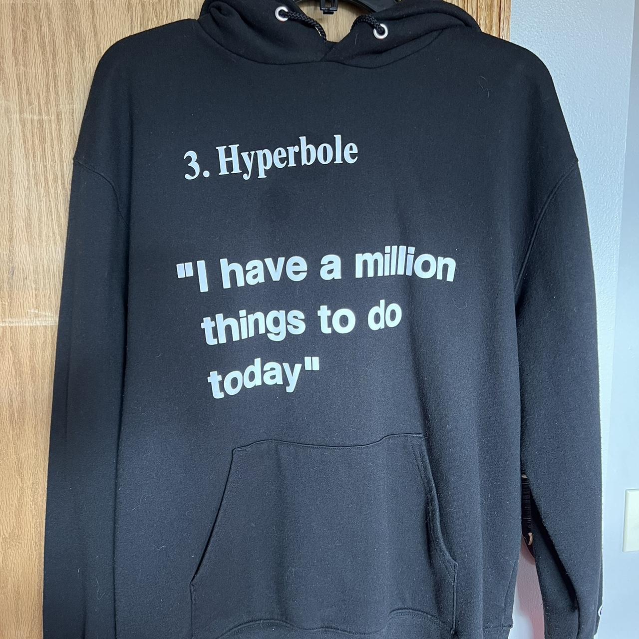 Virgil Abloh x MCA Hyperbole HoodieBlack Champion...