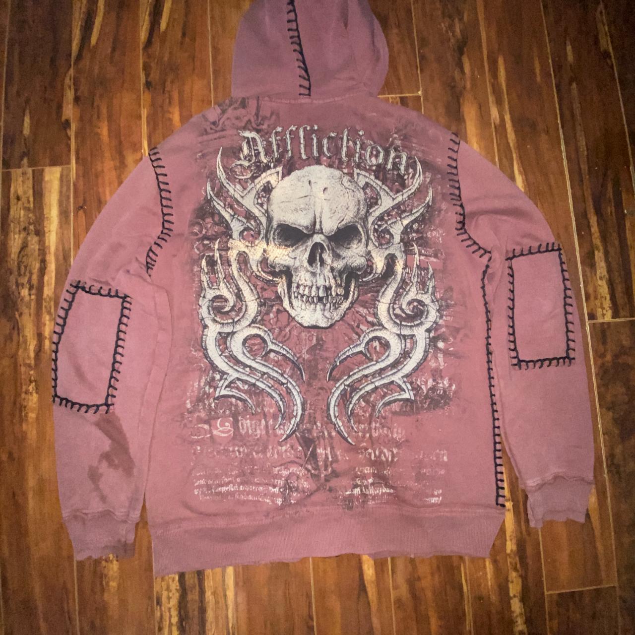 Super rare affliction jacket Never seen another one... - Depop