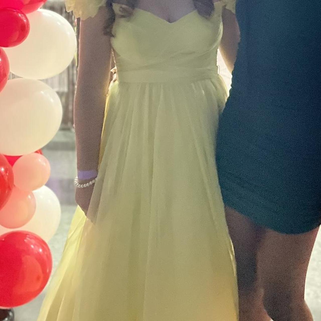 Macy's Women's Dress - Yellow/Green - 8 – Bought … - image 1