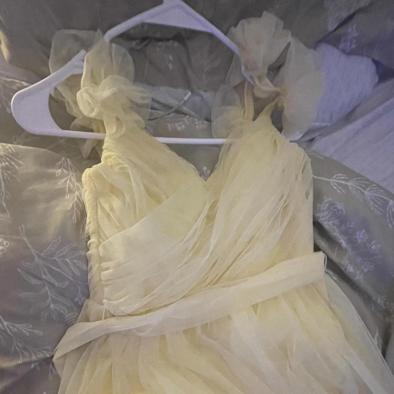 Macy's Women's Dress - Yellow/Green - 8 – Bought … - image 2