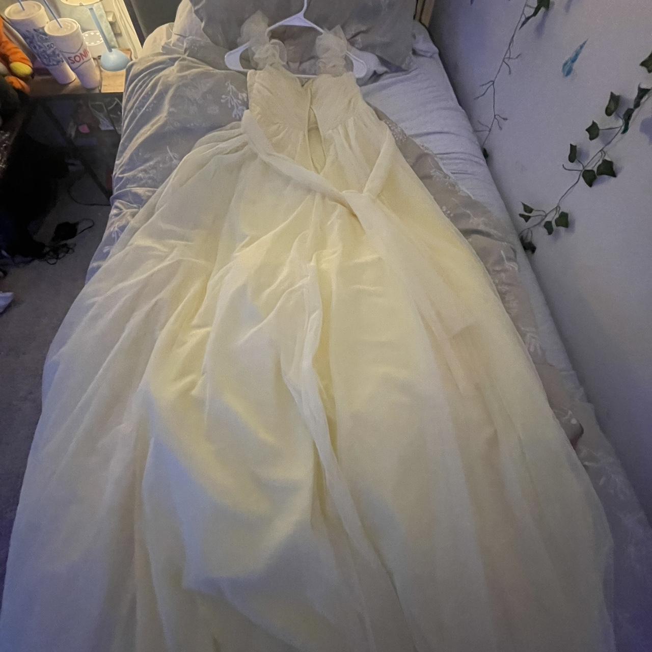 Macy's Women's Dress - Yellow/Green - 8 – Bought … - image 3