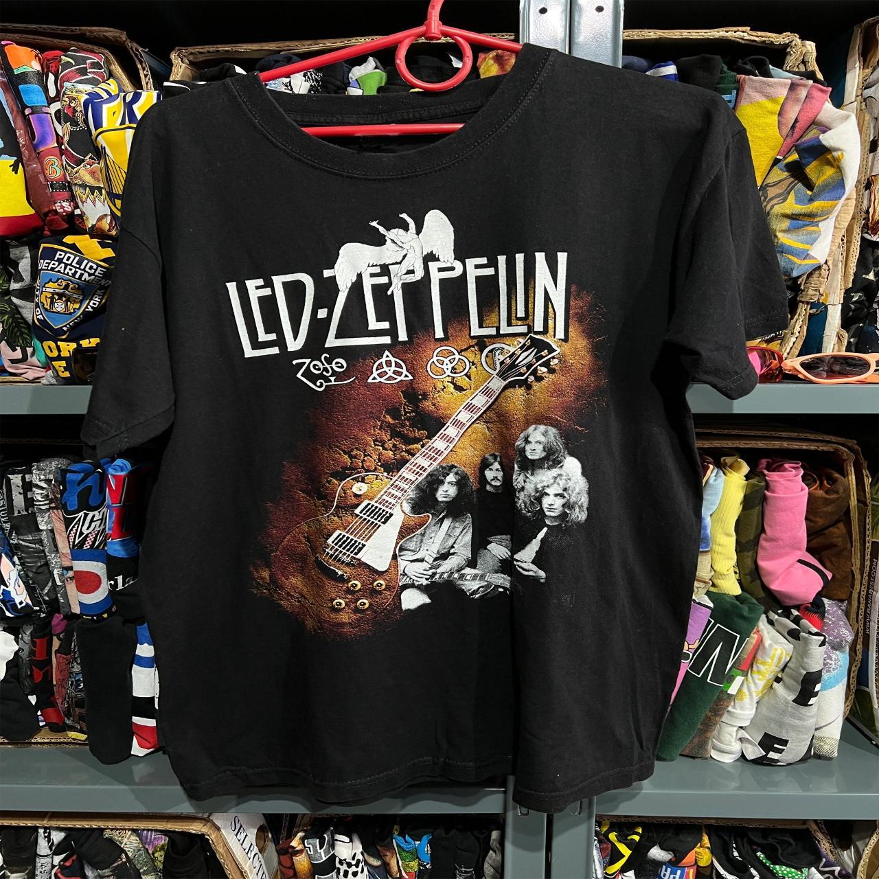 led zeppelin band tee