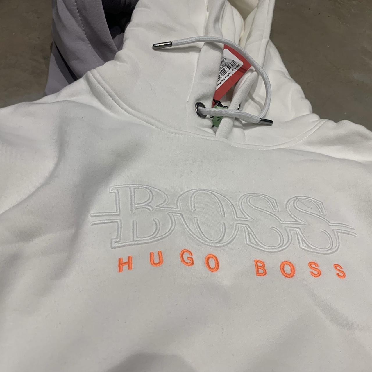 Hugo boss deals sly hoodie white