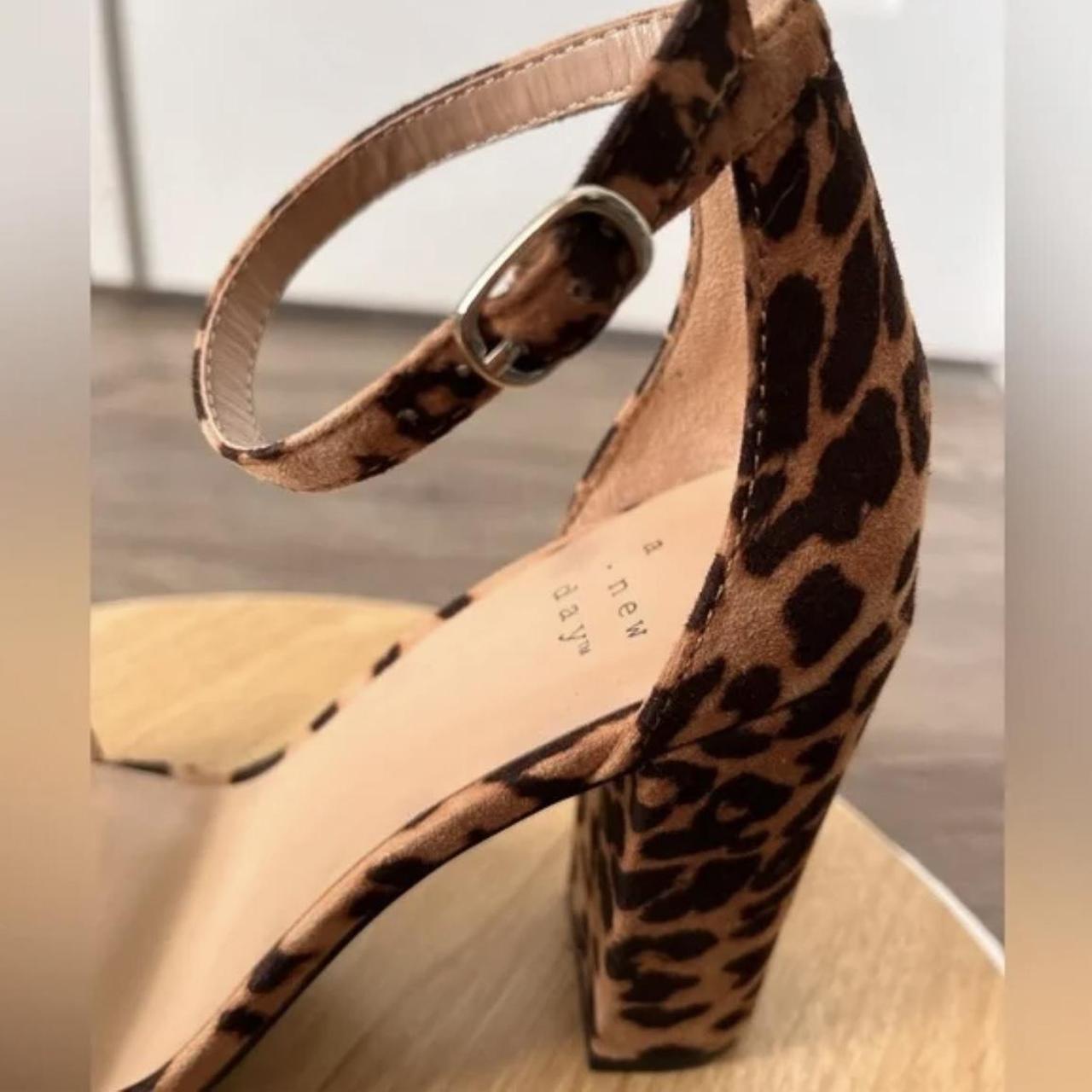 A New Day Women's Ema High Block Heeled Depop