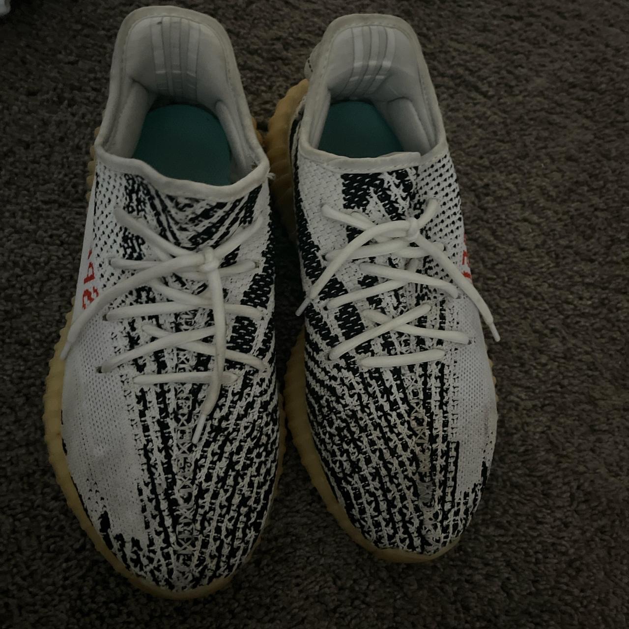 size 7 zebra yeezys