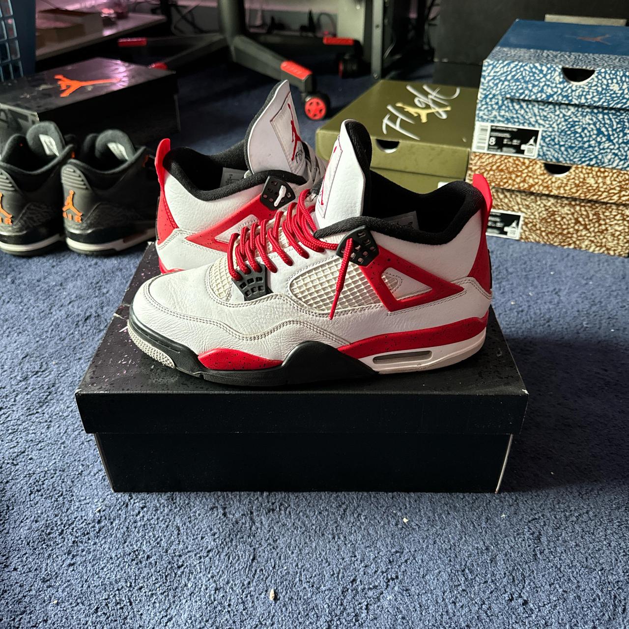 red laces for jordan 4