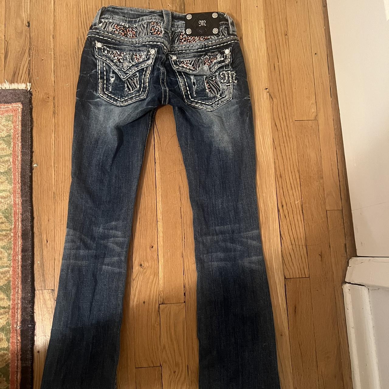 Lowrise Bootcut Y2k Miss Me Jeans Only Worn Twice Depop