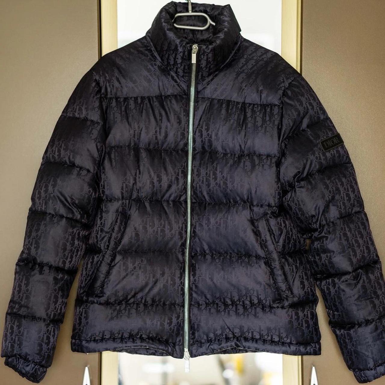Dior Black Oblique Puffer Jacket Receipt can be... - Depop
