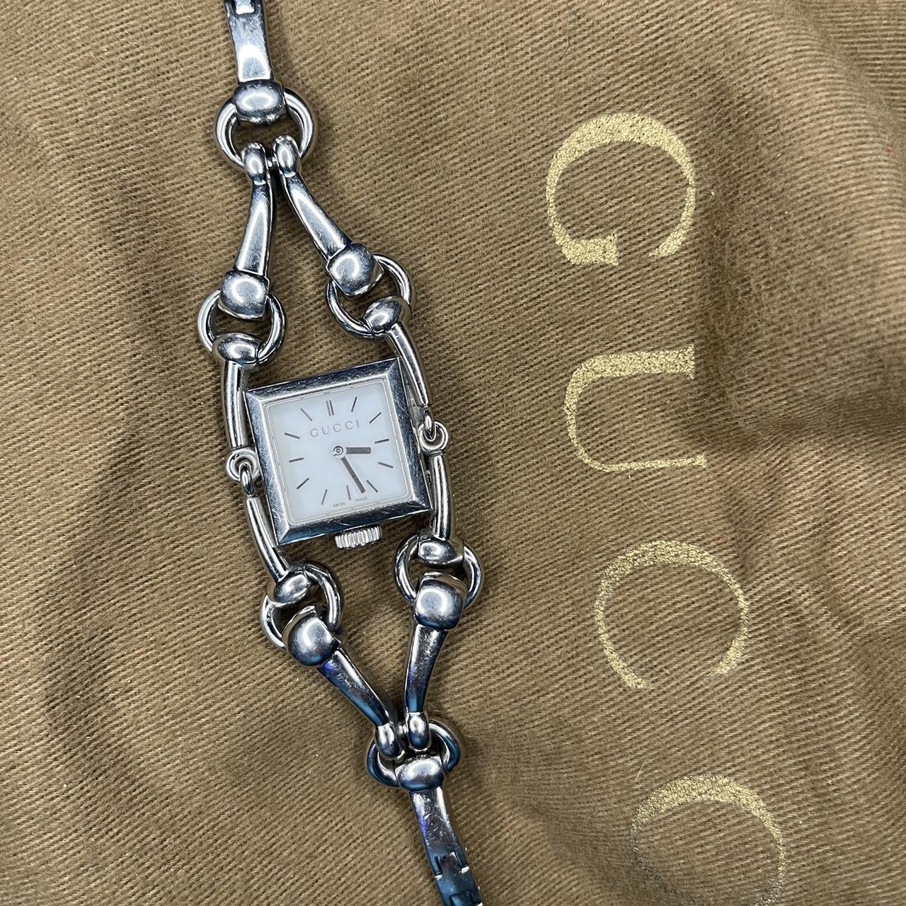 Gucci watch pearl on sale face