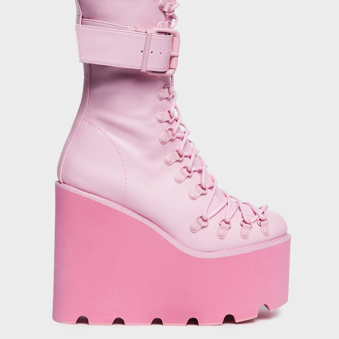 TRAITOR BOOTS - HOT PINK FUR 新品未使用 TRAITOR BOOTS - HOT PINK FUR 新品未使用