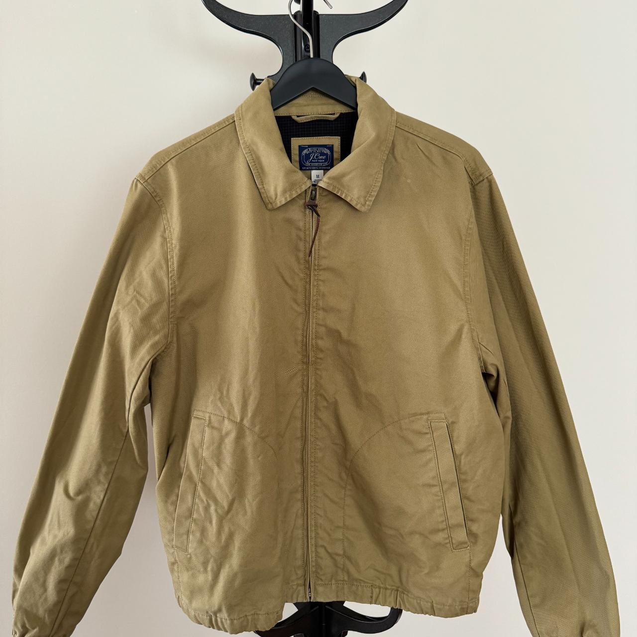 J.Crew Harrington Jacket in Cotton Twill Size... Depop