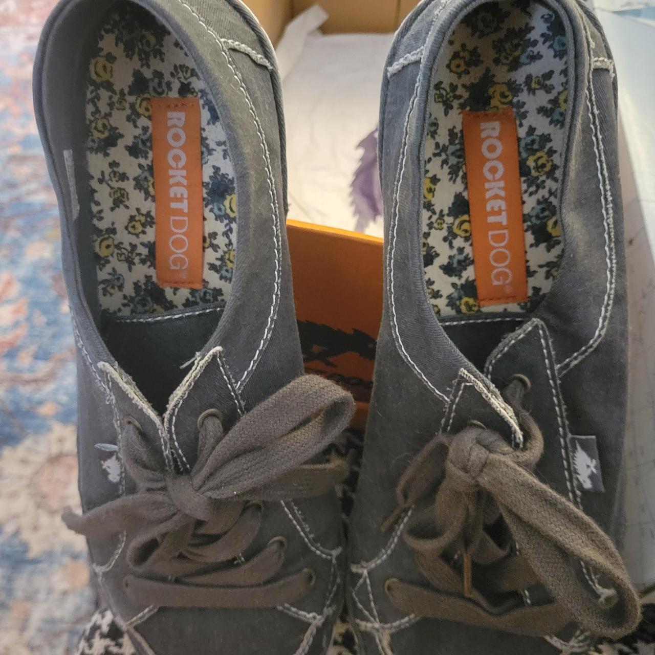 Grey (grey blue?) Rocket dog Wore