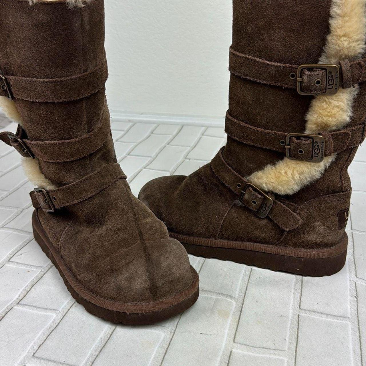 Ugg Boots Maddi Sherpa Mid Calf Fleece Lined Depop