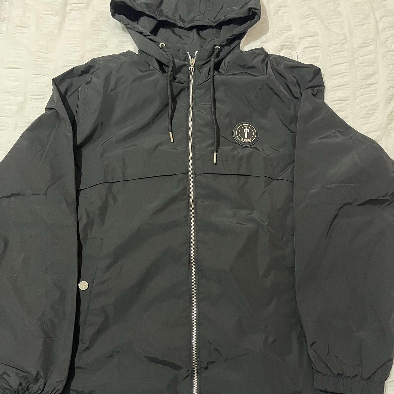 Trapstar black windbreaker Deadstock Used | Depop