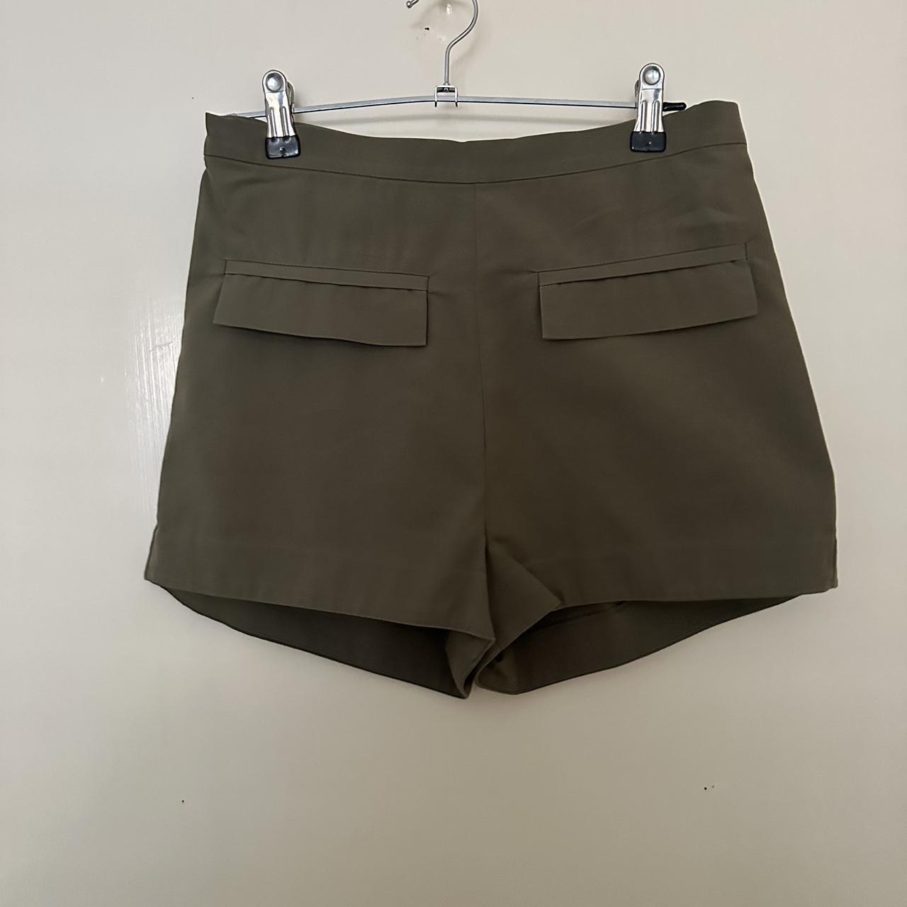 Bardot pocket shorts - Khaki - Size 10 AUS -... - Depop