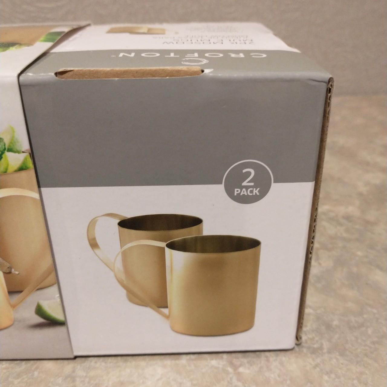 Crofton, Kitchen, 2 Pack Travel Mug Set Nib