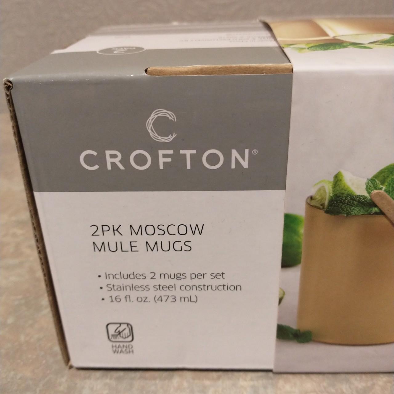 Crofton, Kitchen, 2 Pack Travel Mug Set Nib
