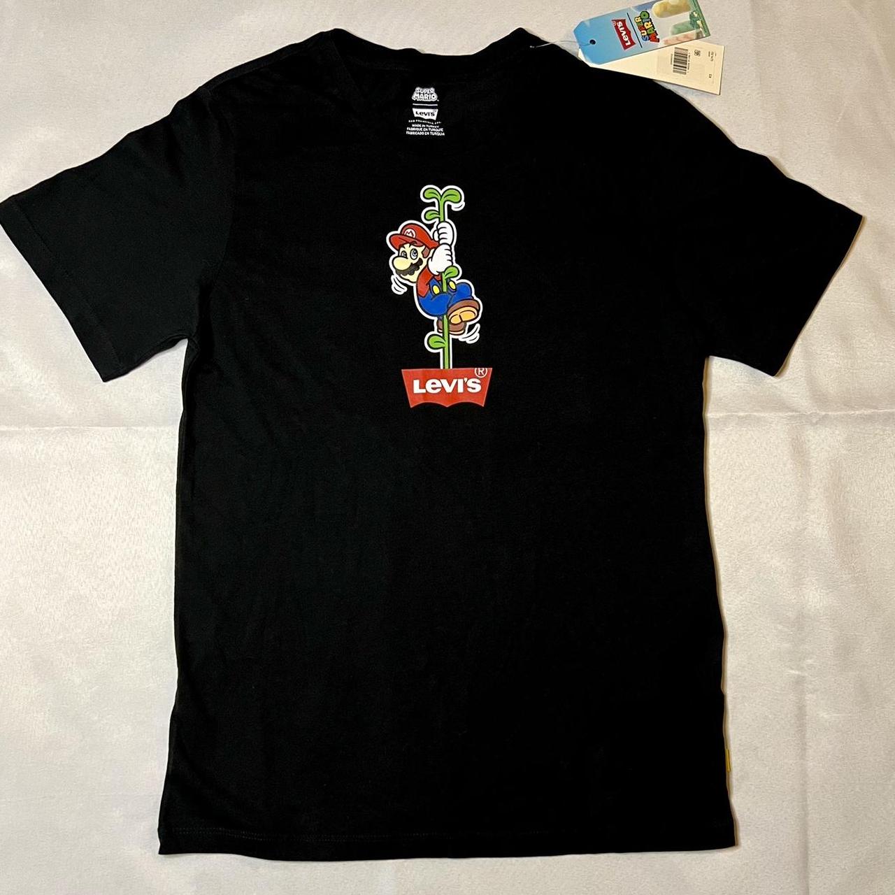 Levis mario best sale bros t shirt