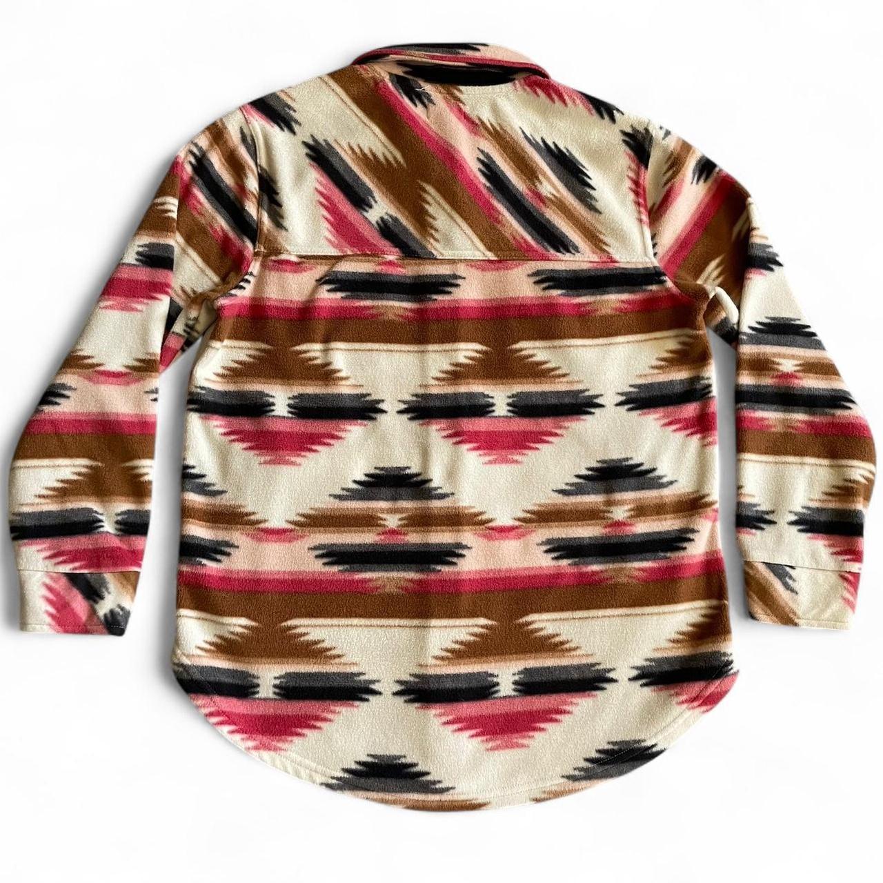 Women's Shacket Jacket - Multi/Brown - S – Weeken… - image 4