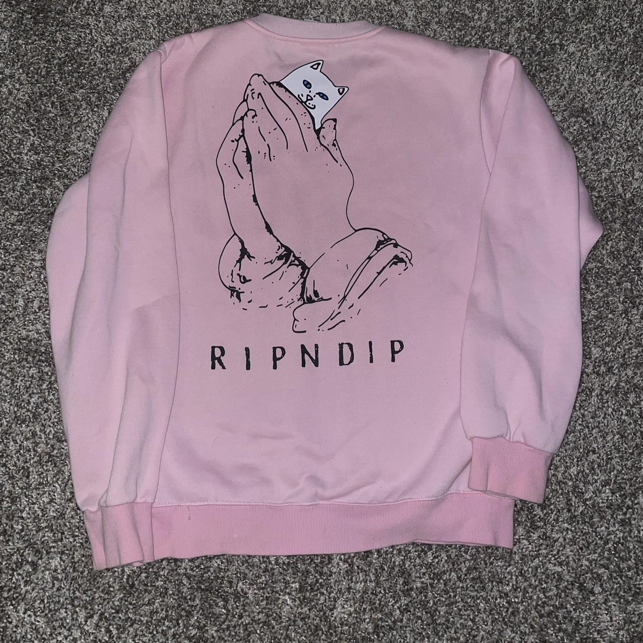 Ripndip best sale hoodie pink