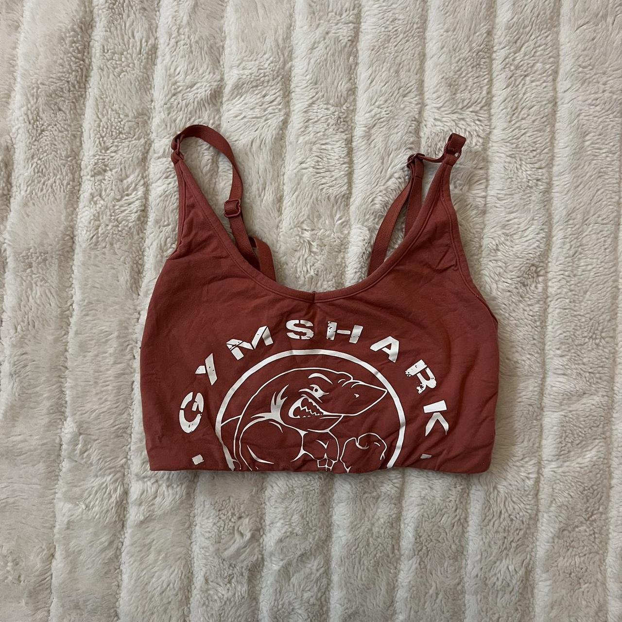 Gymshark Sports Bra -Size Small but can fit an - Depop