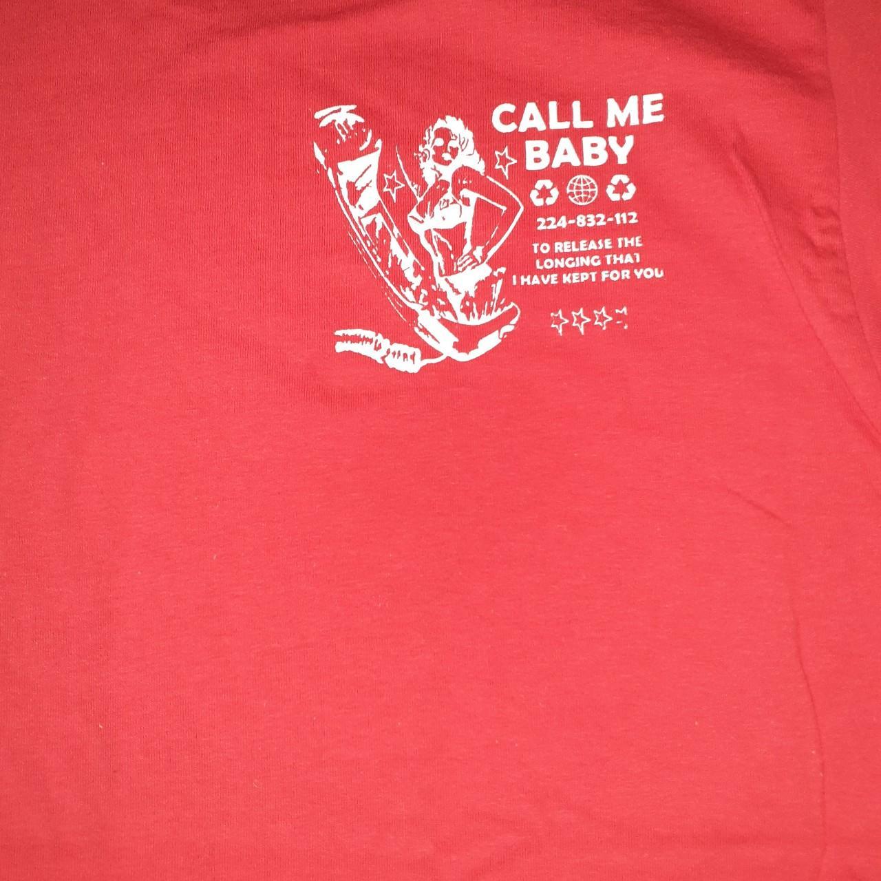 Call me baby tee Rizz cost extra XL #supreme... - Depop