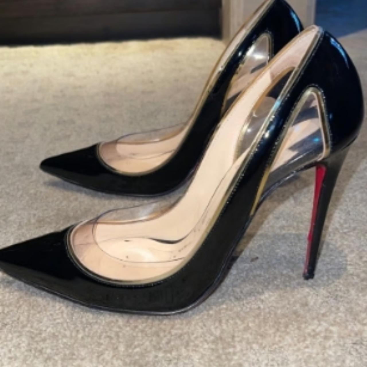 Christian Louboutin Cosmo Heel Patent Leather Patent. Depop