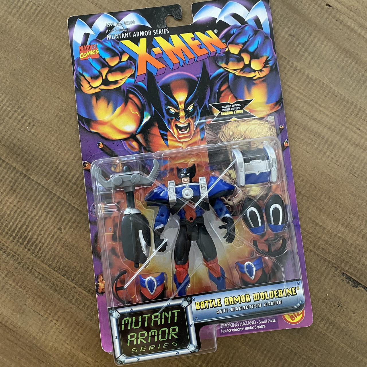 Vintage 1996 Marvel Comics X-Men Mutant Armor Depop